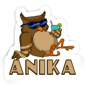 Sticker Anika Owl Image