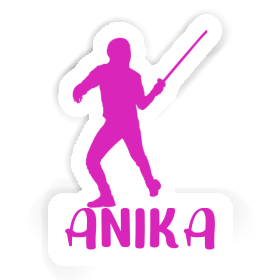 Anika Sticker Fencer Image