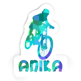 Freeride Biker Aufkleber Anika Image