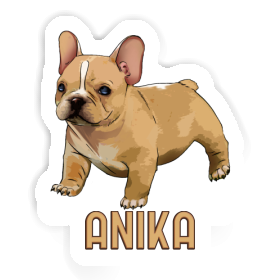 Französische Bulldogge Sticker Anika Image