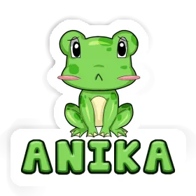 Anika Sticker Frog Image