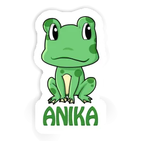 Anika Autocollant Grenouille Image