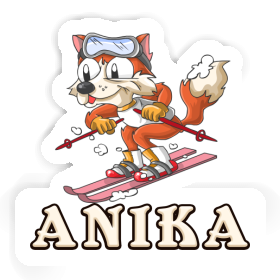 Sticker Anika Skier Image