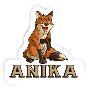 Aufkleber Fuchs Anika Image