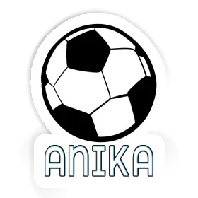 Anika Aufkleber Fussball Image