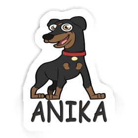 Sticker Anika German Pinscher Image