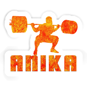 Sticker Weightlifter Anika Image