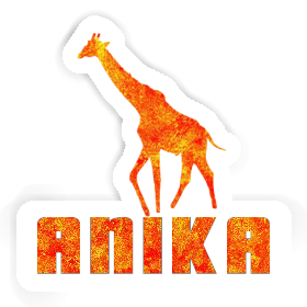 Giraffe Sticker Anika Image