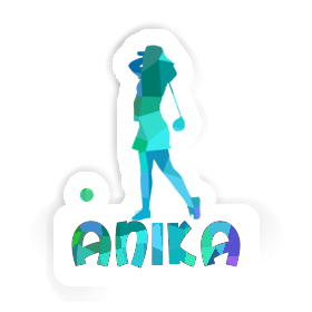 Sticker Golfer Anika Image