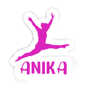 Aufkleber Anika Gymnastin Image