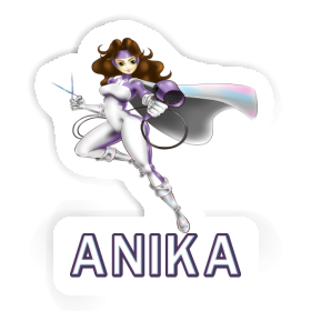 Anika Sticker Hairdresser Image