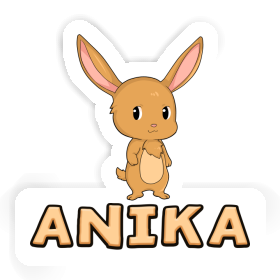 Hase Aufkleber Anika Image