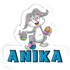 Anika Sticker Easter Bunny Image