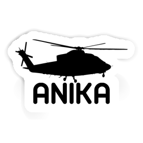 Anika Autocollant Hélicoptère Image