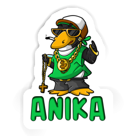 Hip-Hop Penguin Sticker Anika Image