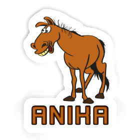 Anika Sticker Horse Image