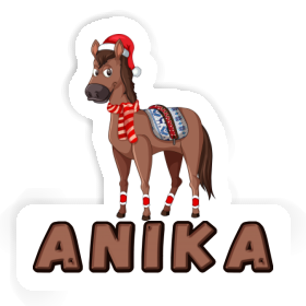 Sticker Weihnachtspferd Anika Image