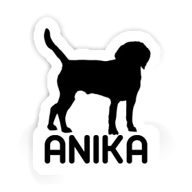 Anika Aufkleber Hund Image