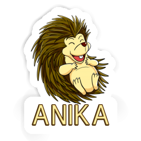 Aufkleber Igel Anika Image