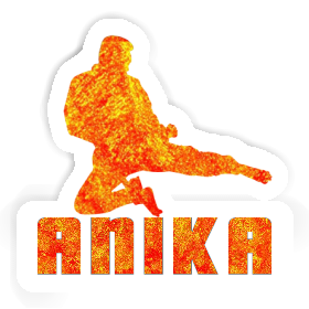 Sticker Karateka Anika Image