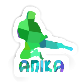 Sticker Karateka Anika Image