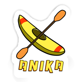 Aufkleber Kanu Anika Image