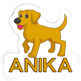 Dog Sticker Anika Image