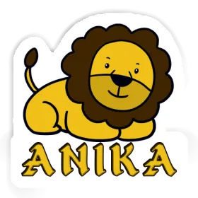 Lion Autocollant Anika Image