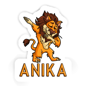 Lion Autocollant Anika Image