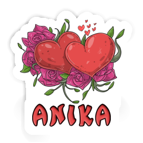 Anika Sticker Heart Image