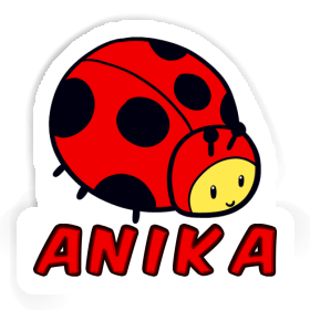 Autocollant Anika Coccinelle Image