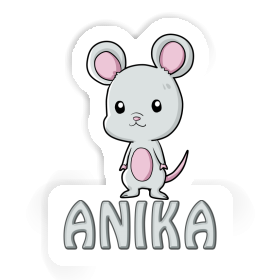 Anika Autocollant Souris Image