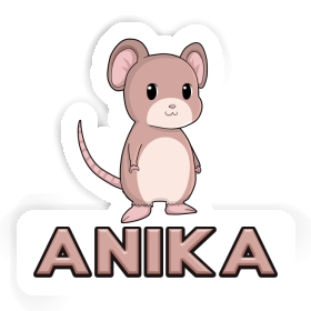 Aufkleber Anika Maus Image