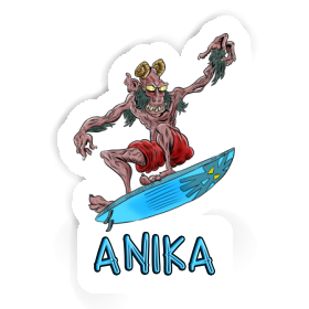 Surfer Sticker Anika Image