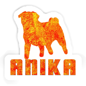 Sticker Pug Anika Image