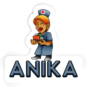 Anika Aufkleber Pflegefachfrau Image