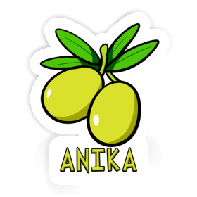 Anika Aufkleber Olive Image