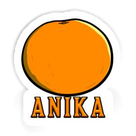 Sticker Anika Orange Image