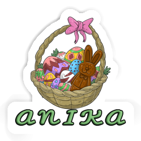 Sticker Anika Easter basket Image