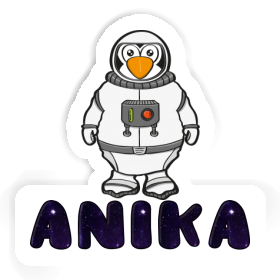 Autocollant Anika Astronaute Image