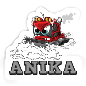 Aufkleber Pistenfahrzeug Anika Image