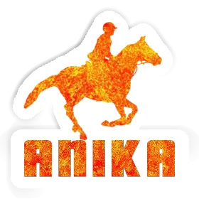 Sticker Horse Rider Anika Image