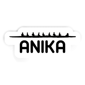 Anika Aufkleber Ruderboot Image