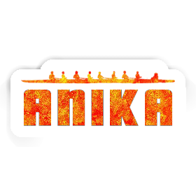 Anika Sticker Ruderboot Image