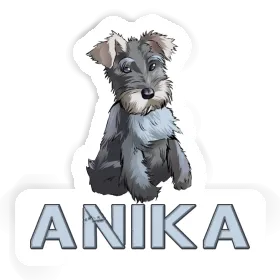 Autocollant Schnauzer Anika Image