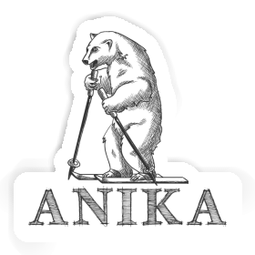 Autocollant Anika Skieur Image