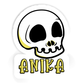 Skull Sticker Anika Image