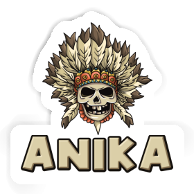 Sticker Anika Totenkopf Image