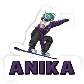 Snowboardeuse Autocollant Anika Image