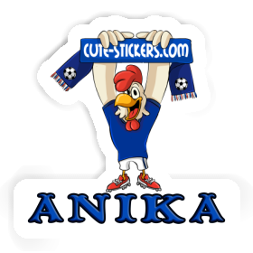 Aufkleber Hahn Anika Image